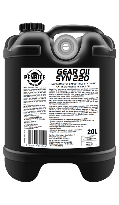 PENRITE Indus Gear Oil Full Syn 220