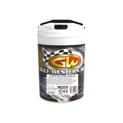 GULF WESTERN CHAINSAW CHAIN & BAR OIL 20L