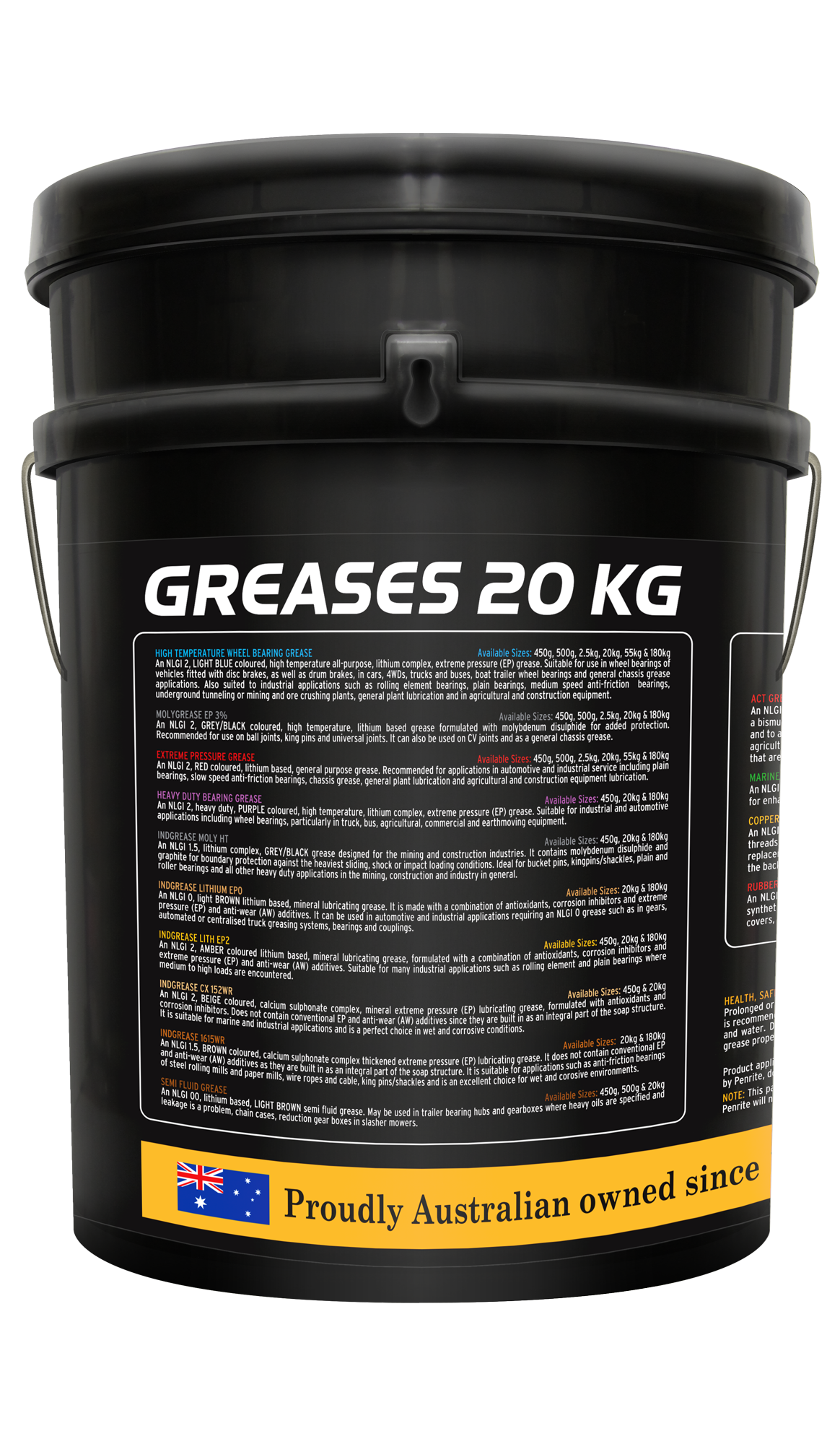 PENRITE Heavy Duty Bearing Grease