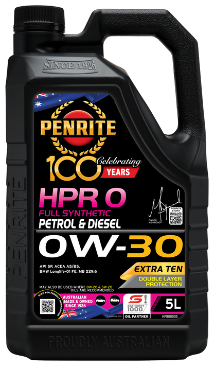 PENRITE Hpr 0 0W30 Full Syn