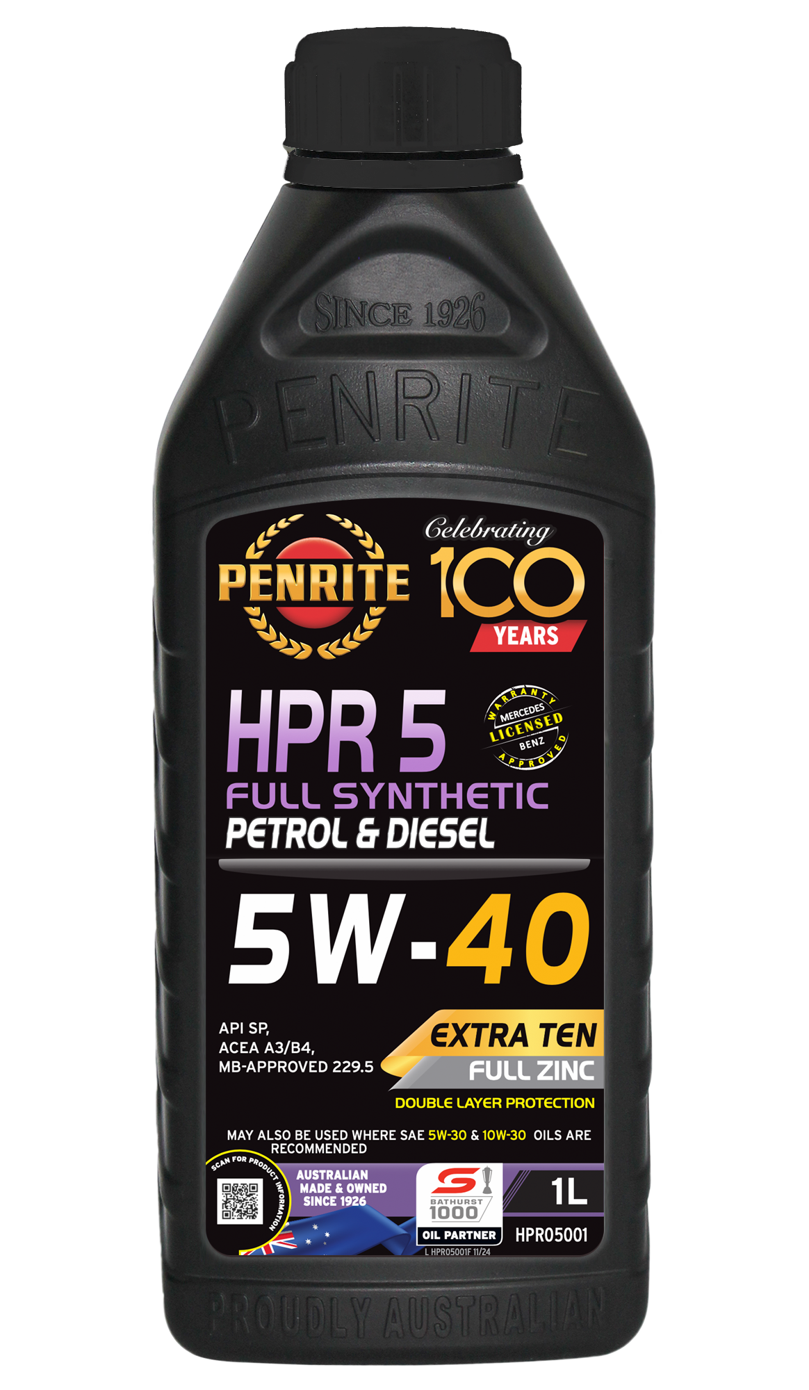 PENRITE Hpr 5 5W40 Full Syn