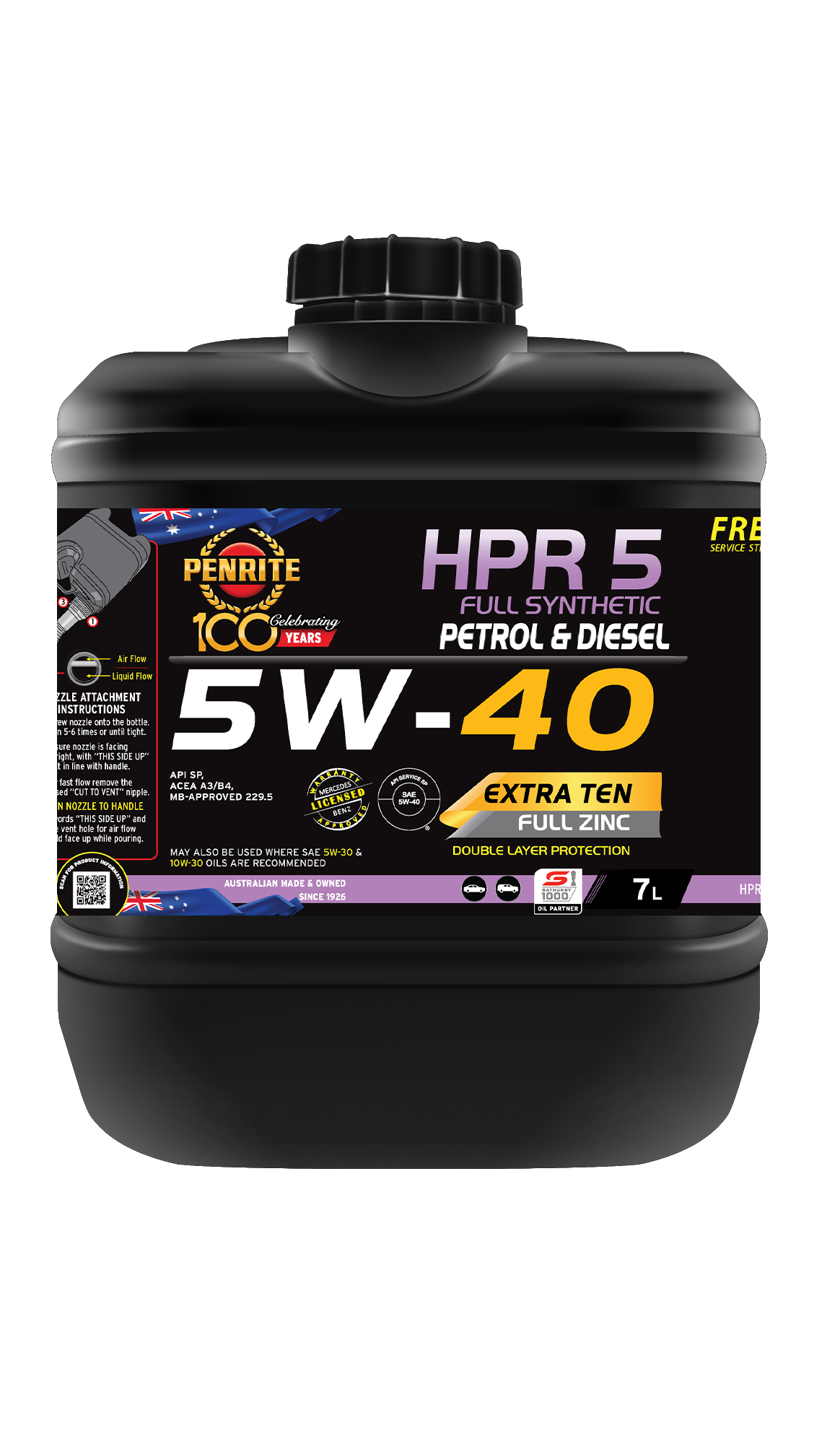 PENRITE Hpr 5 5W40 Full Syn