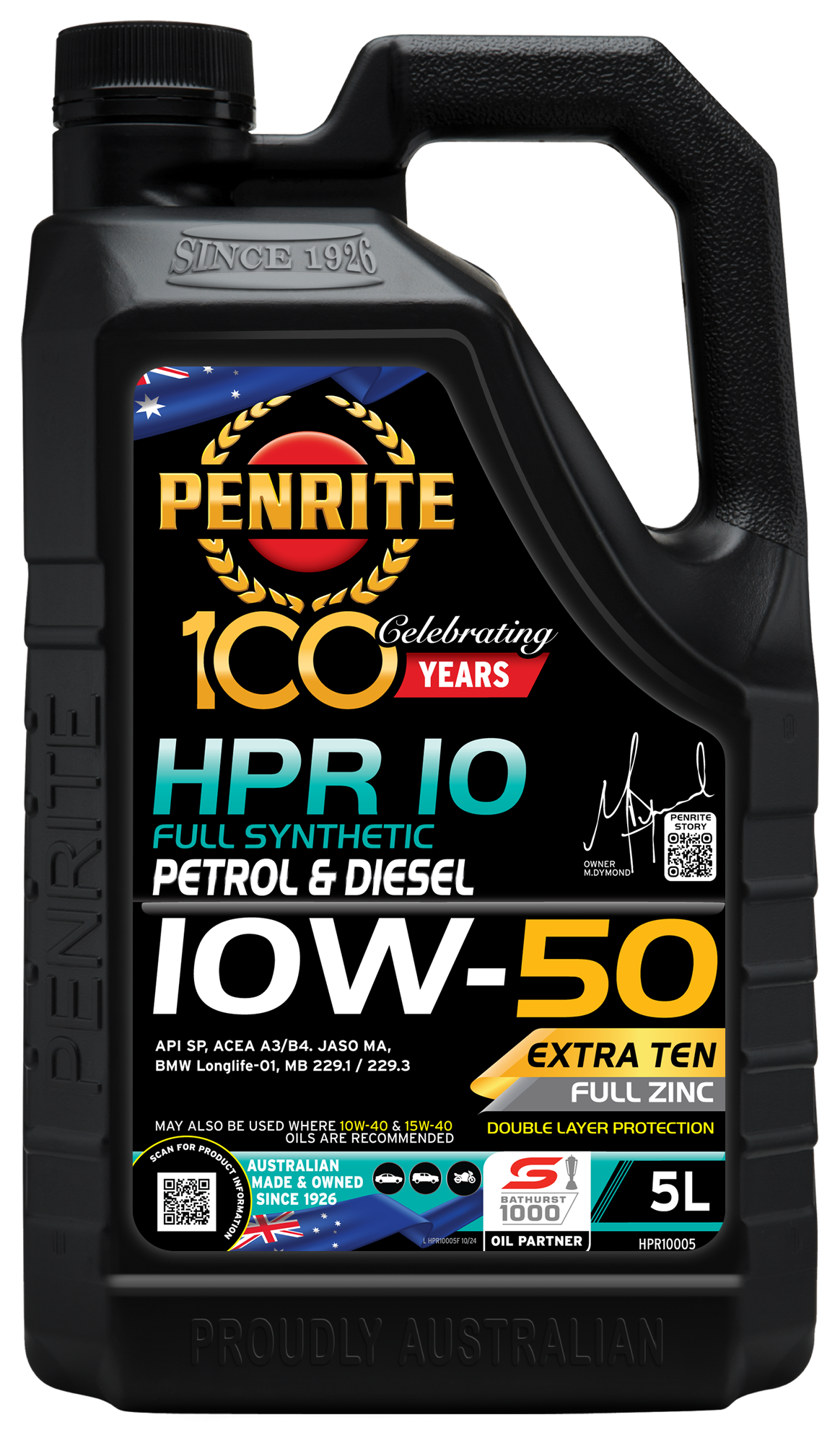 PENRITE Hpr 10 10W50 Full Syn