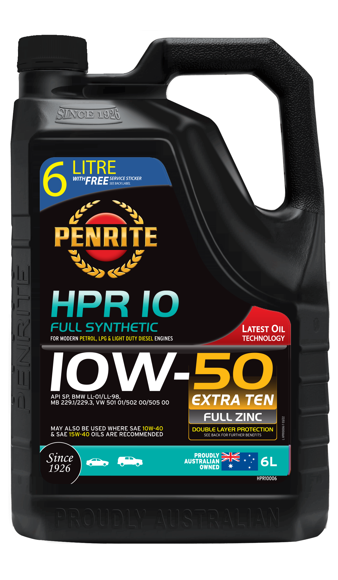 PENRITE Hpr 10 10W50 Full Syn
