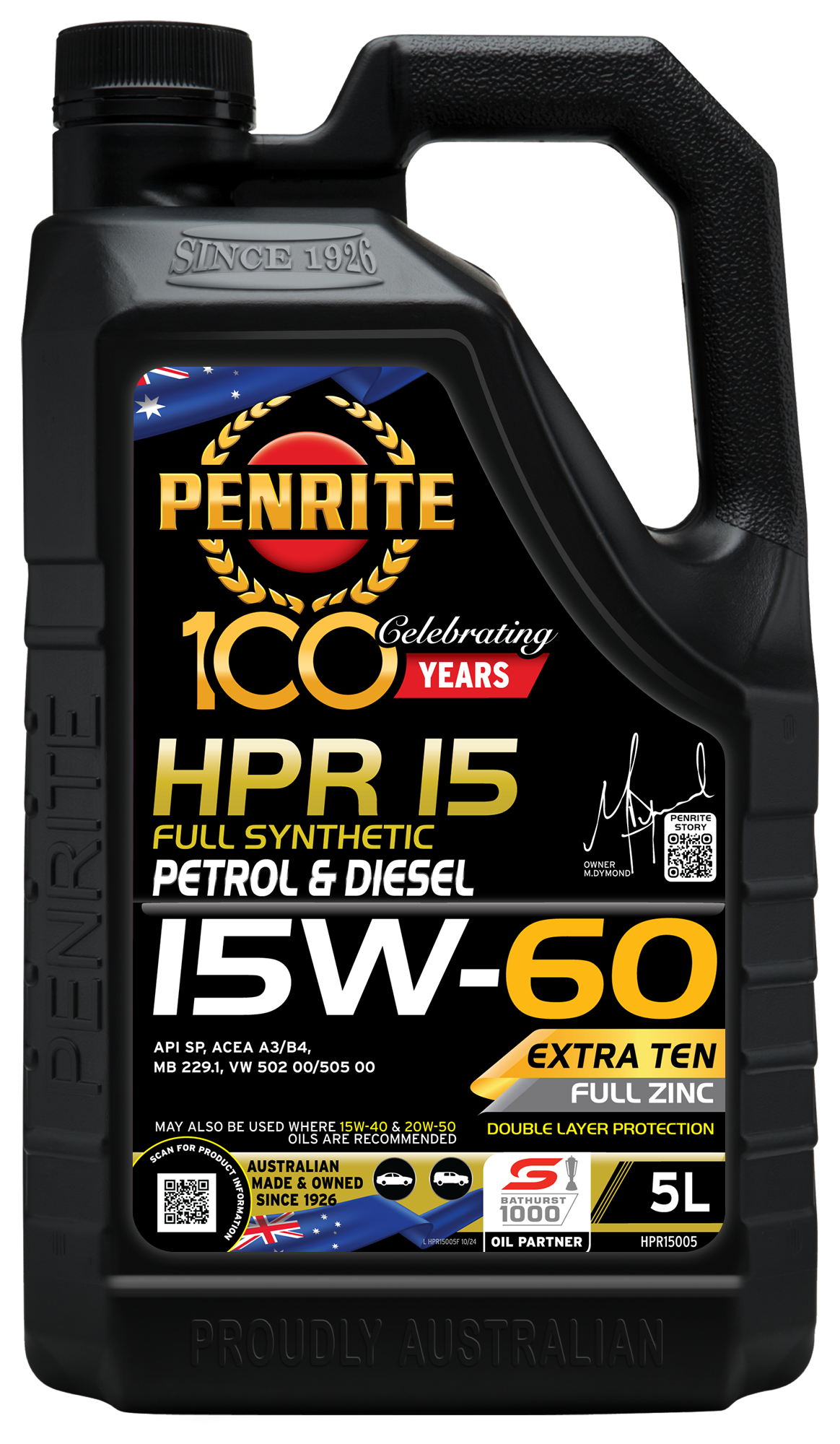 PENRITE Hpr 15 15W60 Full Syn