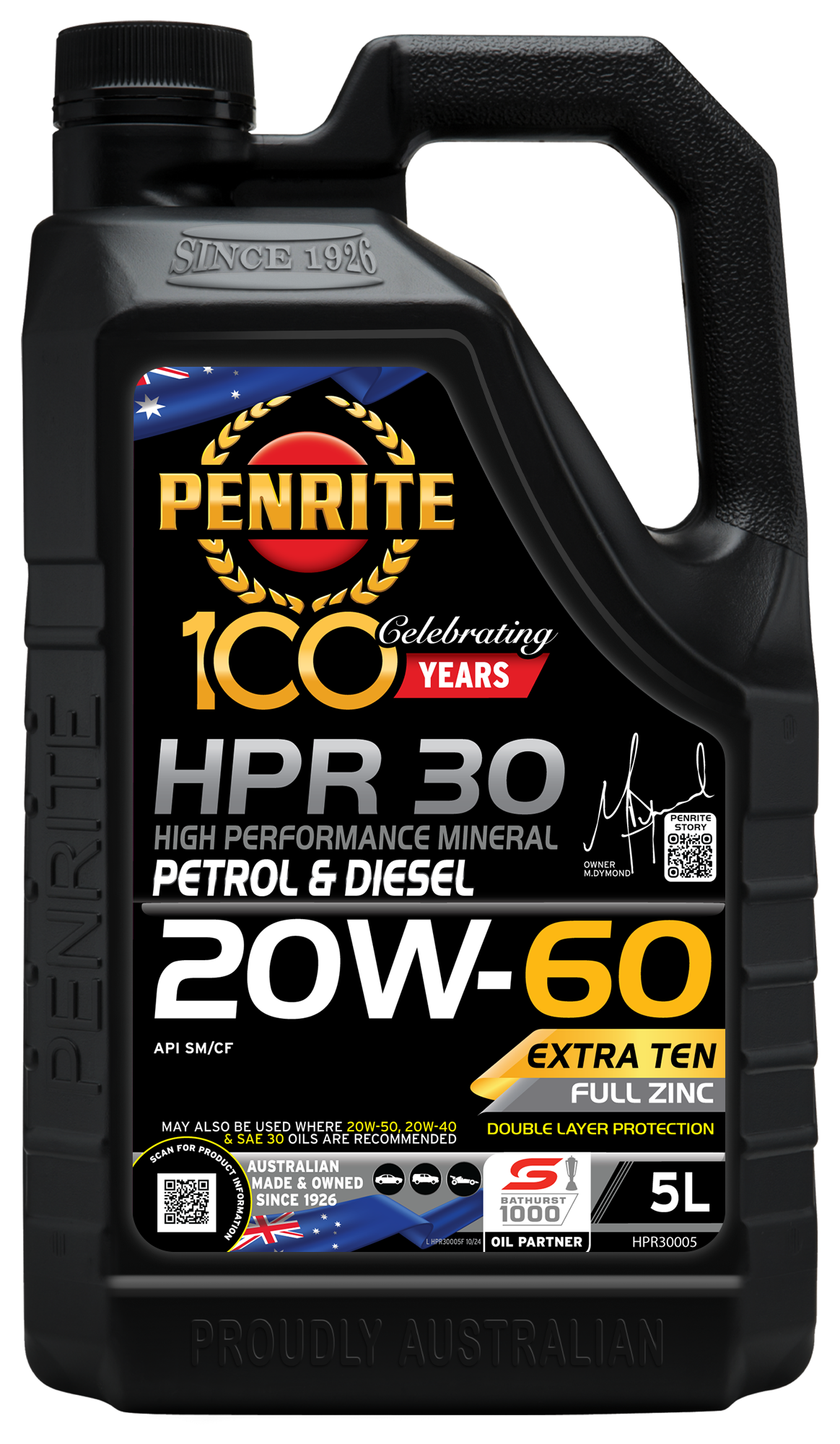 PENRITE Hpr 30 20W60 Mineral