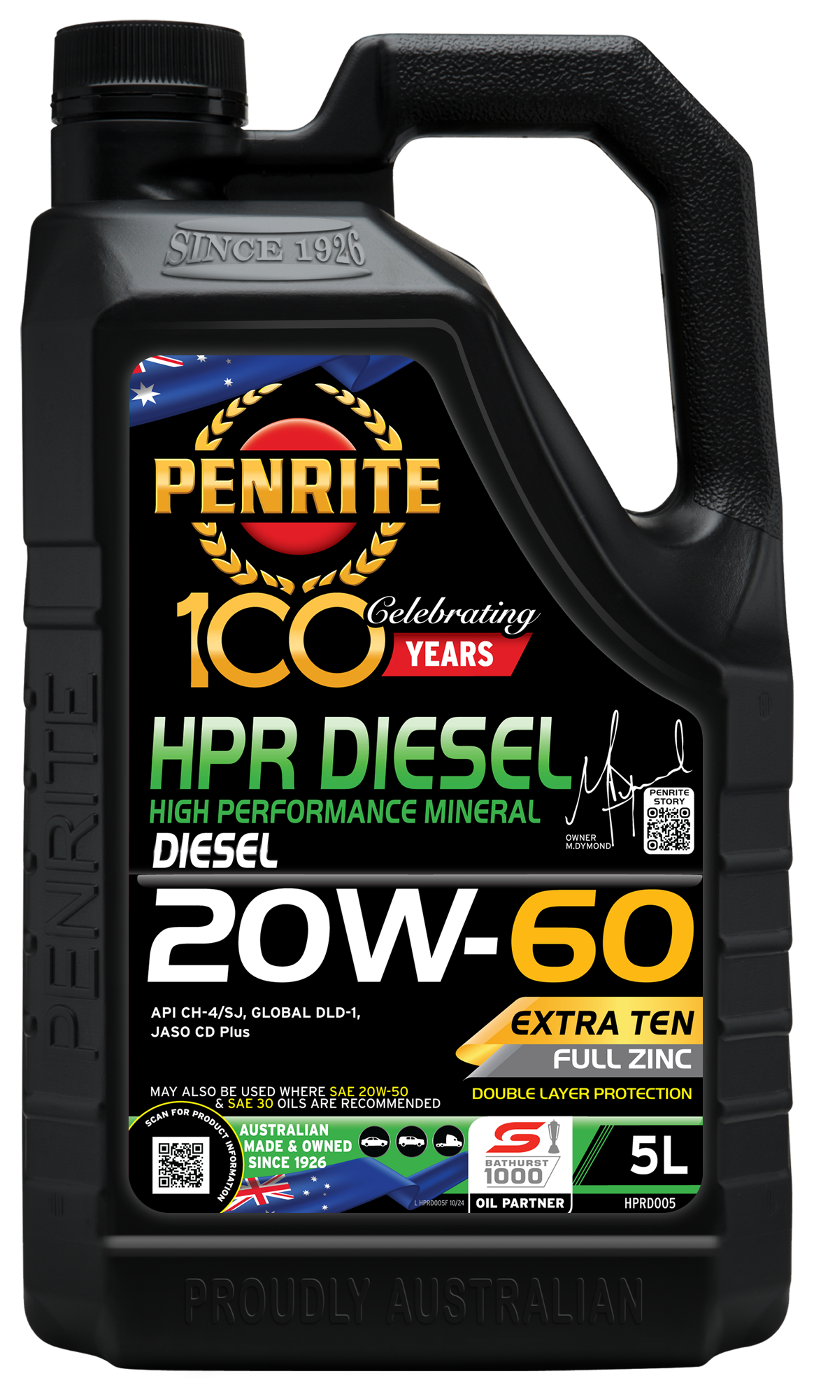 PENRITE Hpr Diesel 20W60 Mineral