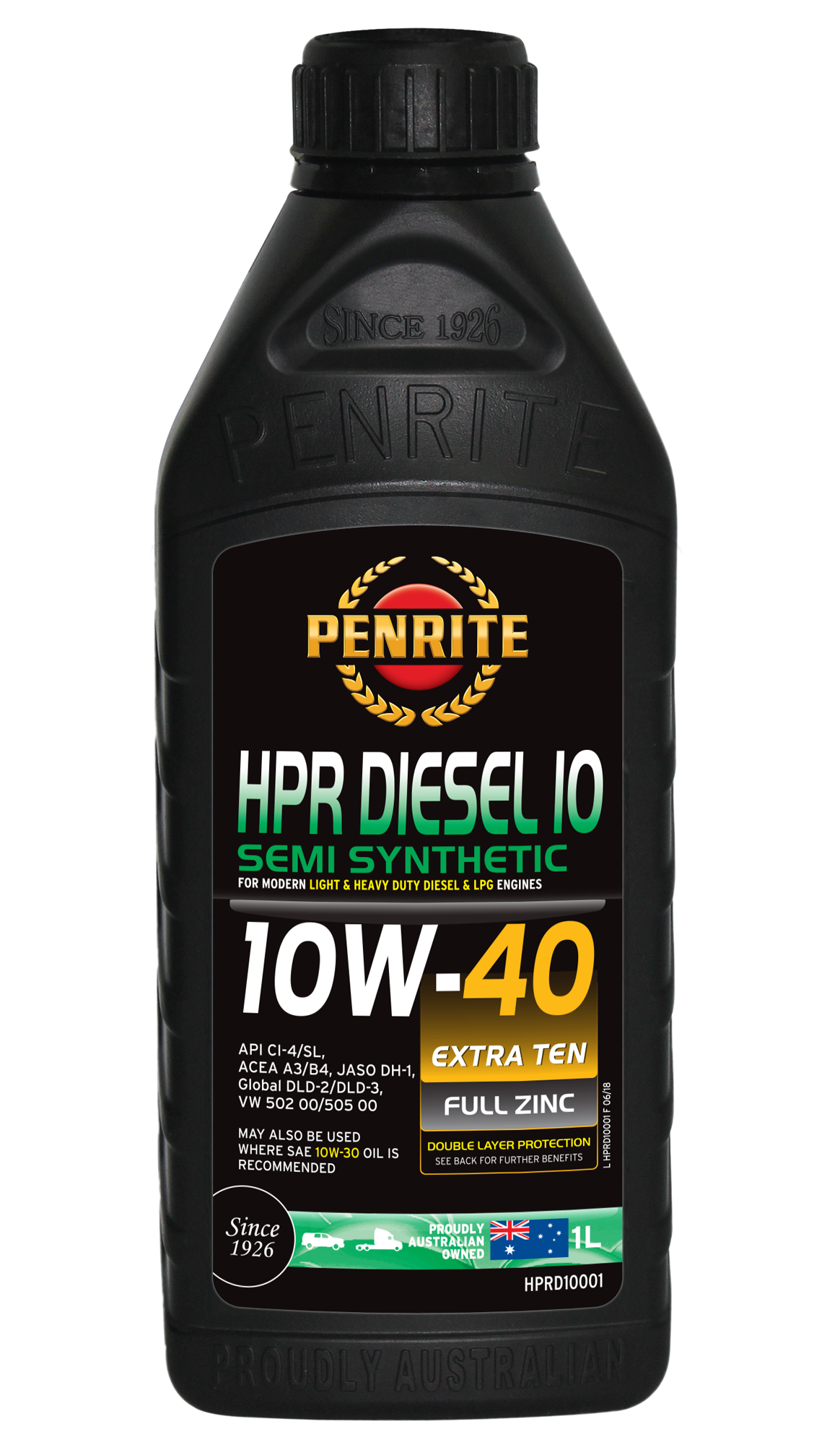 PENRITE Hpr Diesel 10 10W40 Semi Syn