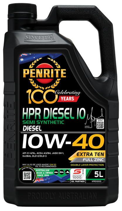 PENRITE Hpr Diesel 10 10W40 Semi Syn