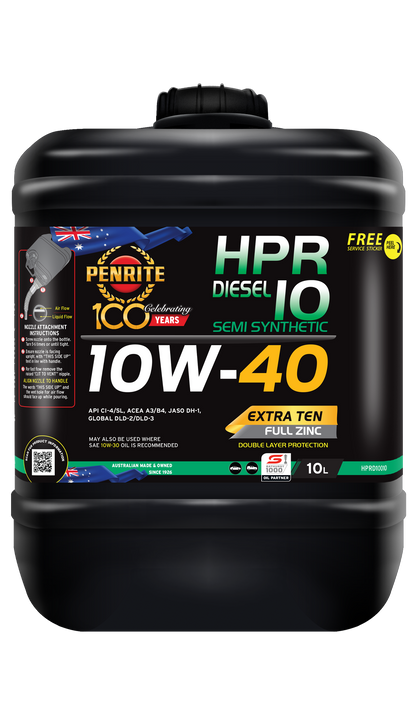 PENRITE Hpr Diesel 10 10W40 Semi Syn