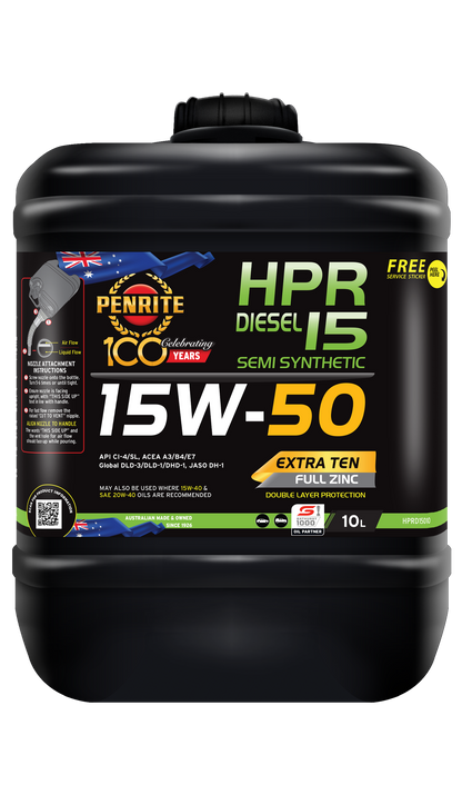 PENRITE Hpr Diesel 15 15W50 Semi Syn