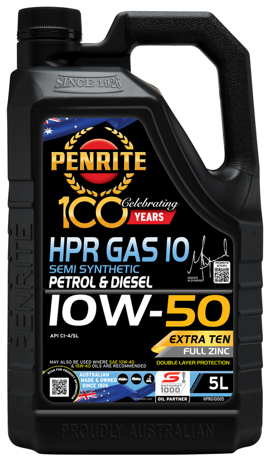 PENRITE Hpr Gas 10 10W50 Semi Syn
