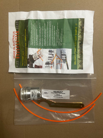 ABH Alex Brushcutter Heads Champ Jnr 2 Premium Heavy Duty Alloy Brushcutter Trimmer Line Head Kit