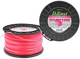 JAK Max Pro-Diamond Core Brushcutter Trimmer Line Square - .105"/2.65mm, 3lb Reel JM738