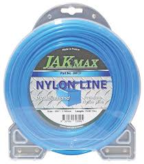 JAK Max Pro-Diamond Brushcutter Trimmer Line Square - .065"/1.60mm, 1/2lb Donut JM727 - Box Qty Of 10