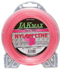 JAK Max Pro-Diamond Core Brushcutter Trimmer line Square - .105"/2.65mm, Clamshell JM725 - Box Qty Of 10