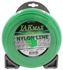JAK Max Pro-Diamond Brushcutter Trimmer Line Square  - .080"/2.00mm, 1lb Donut JM733 - Box Qty Of 10