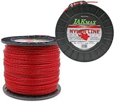 JAK Max Pro-Diamond Core Brushcutter Trimmer Line Square - .119"/3.00mm, 5lb Reel JM695