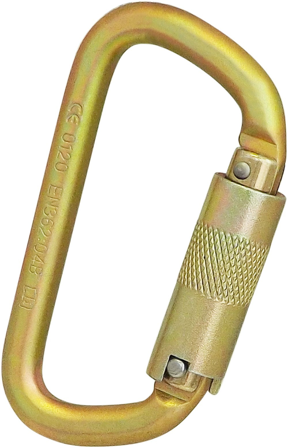 ISC Lightweight D Keylock Screwgate with Pin – 35kN
