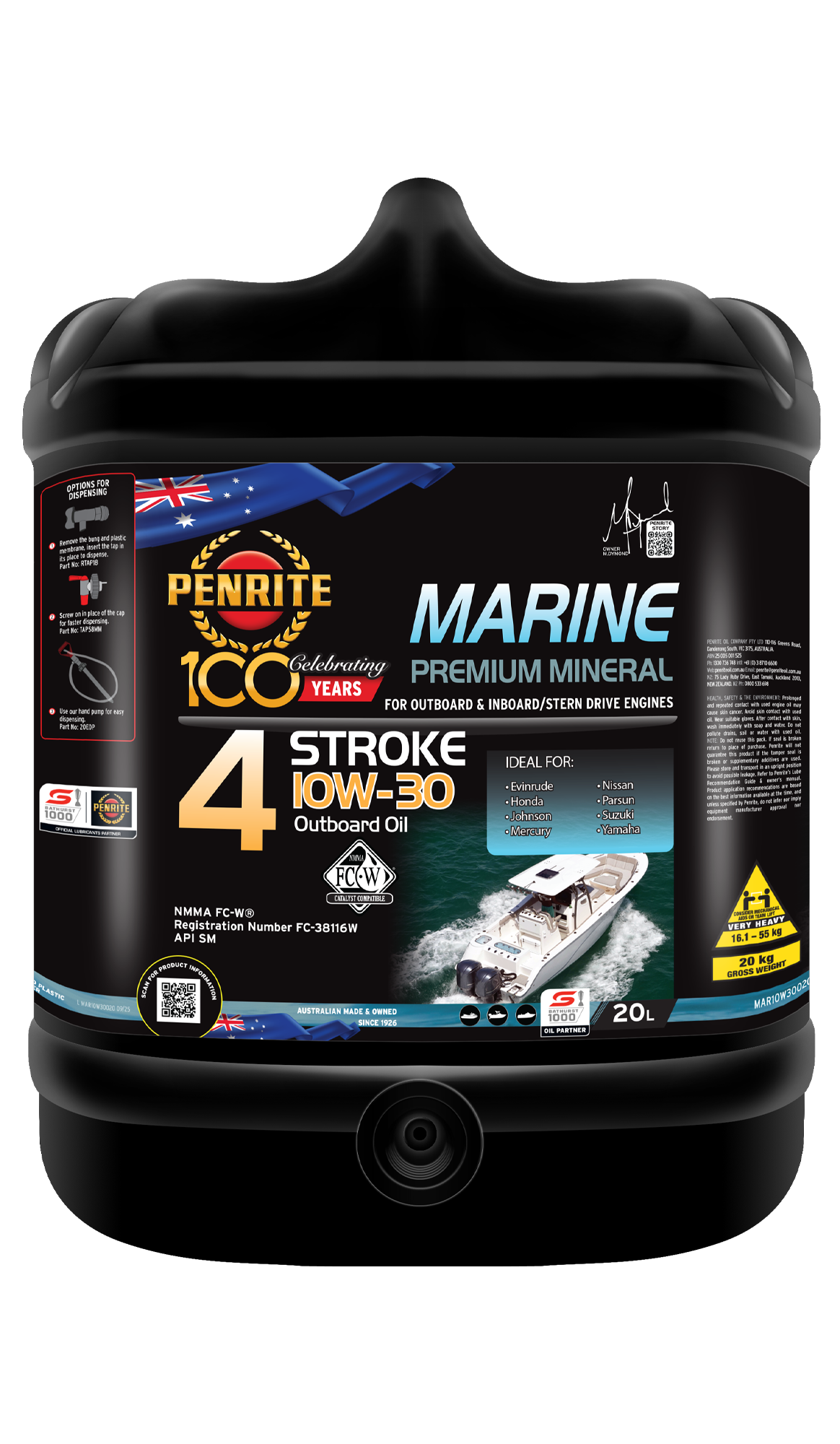 PENRITE Marine 4 Stroke 10W30 Min