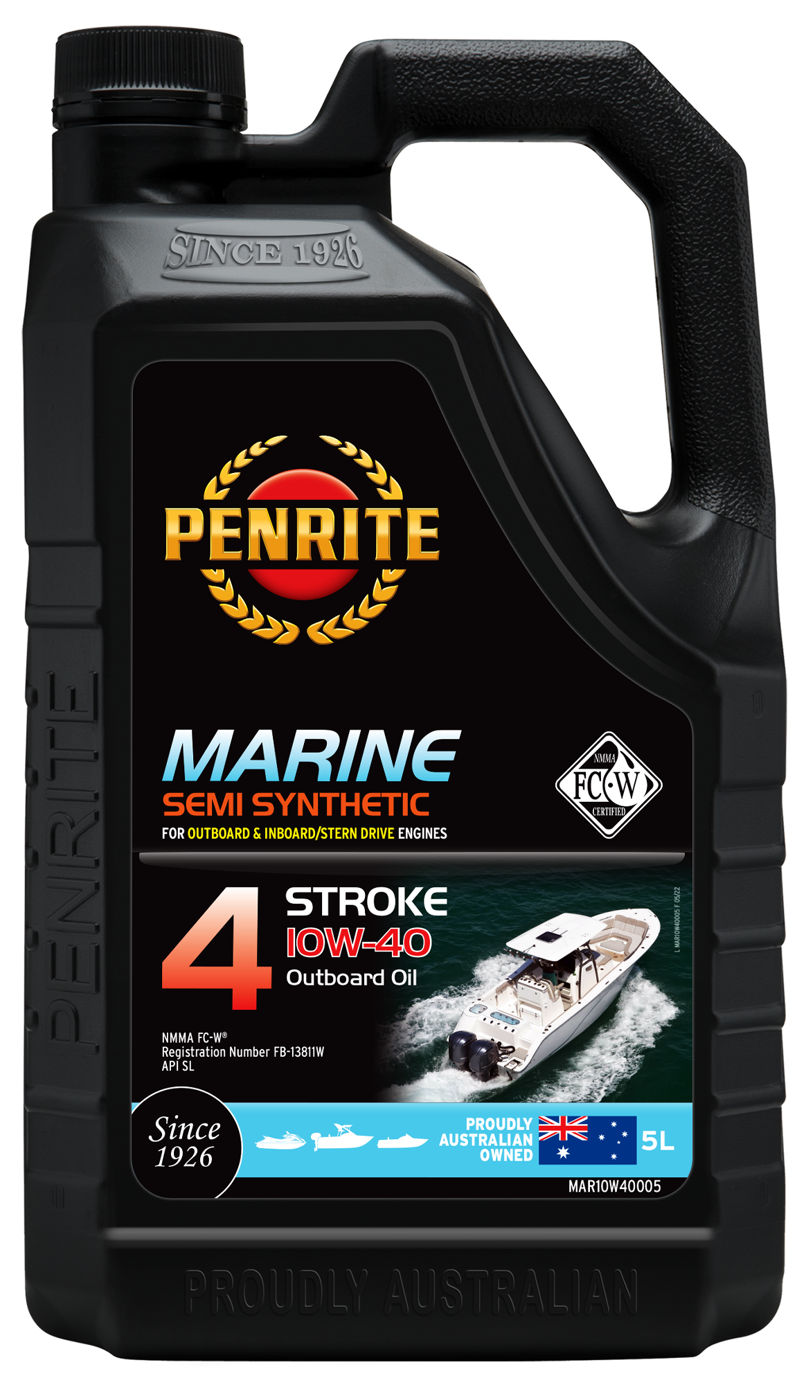 PENRITE Marine 4 Stroke 10W40 Semi Syn