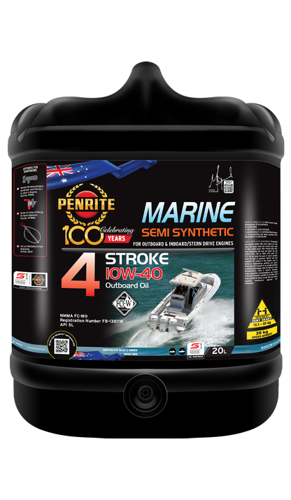 PENRITE Marine 4 Stroke 10W40 Semi Syn