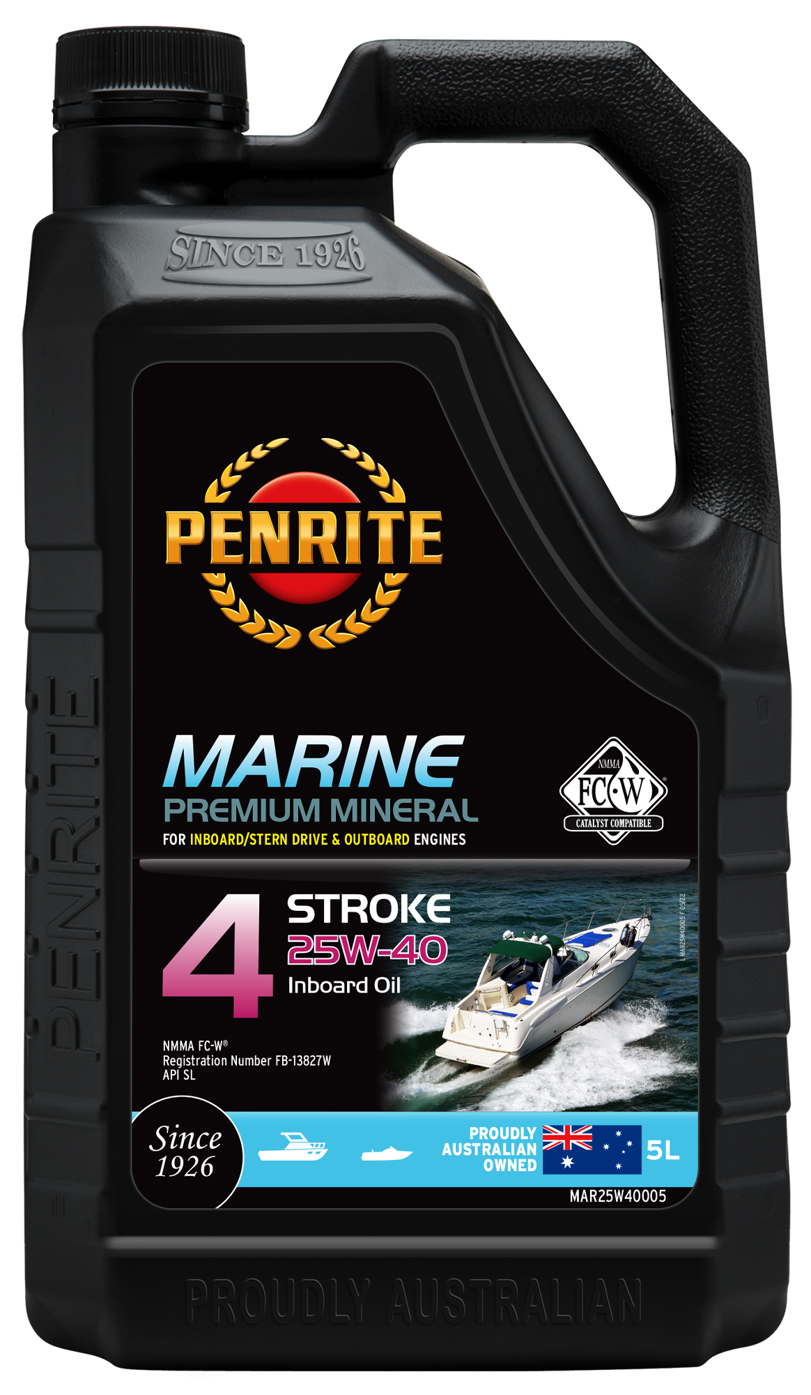 PENRITE Marine 4 Stroke 25W40 Min