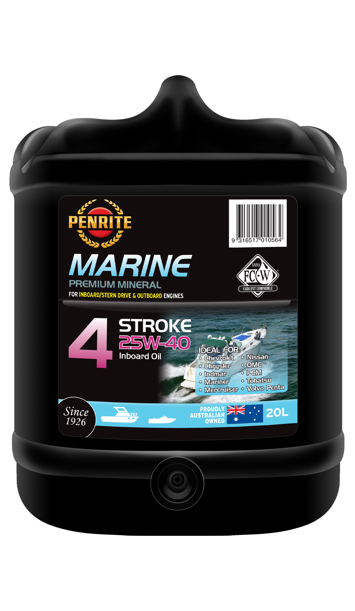 PENRITE Marine 4 Stroke 25W40 Min