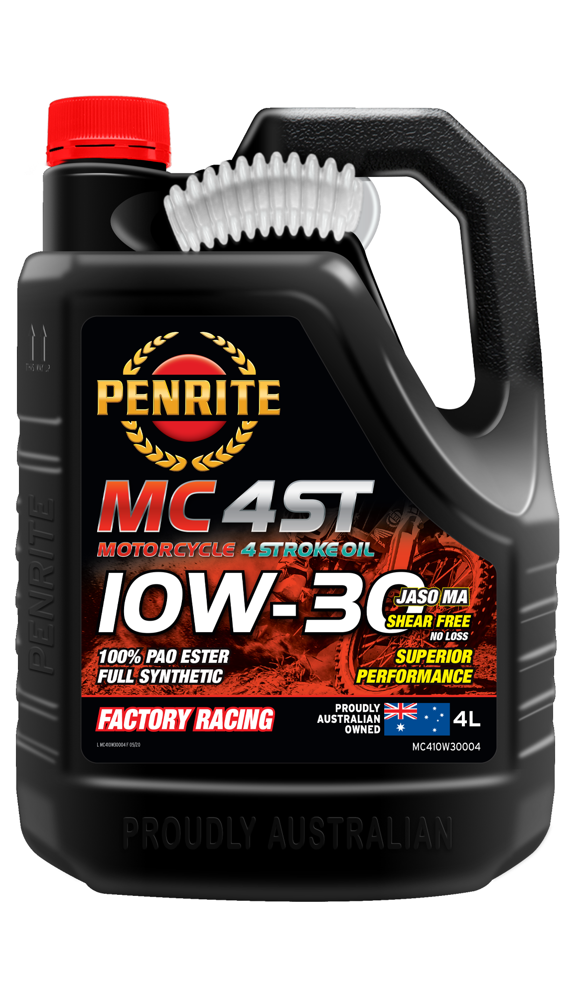 PENRITE Mc-4St 10W-30 100% Pao Ester