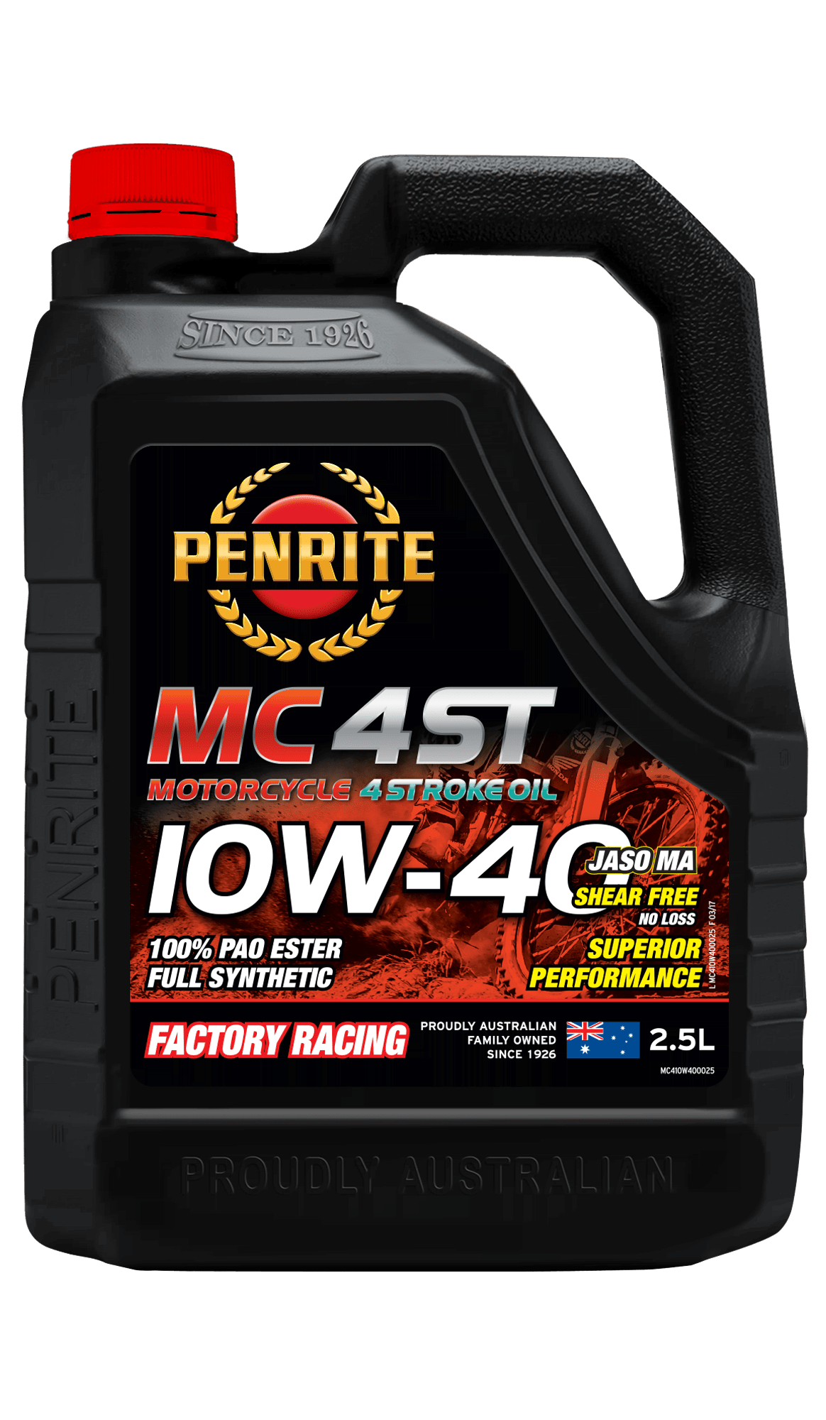 PENRITE Mc-4St 10W-40 100% Pao Ester