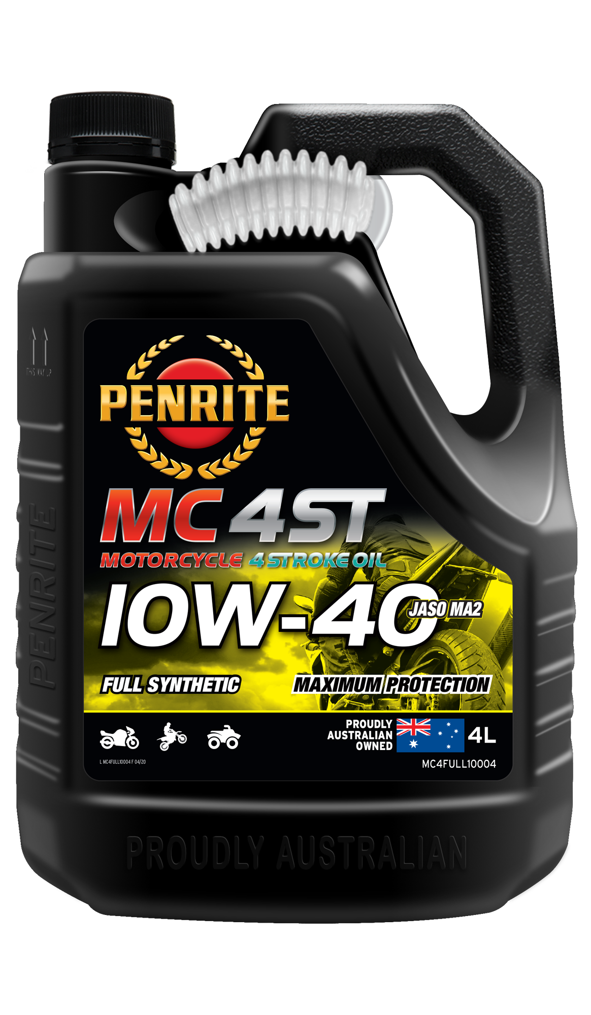 PENRITE Mc-4St 10W-40 Full Synthetic