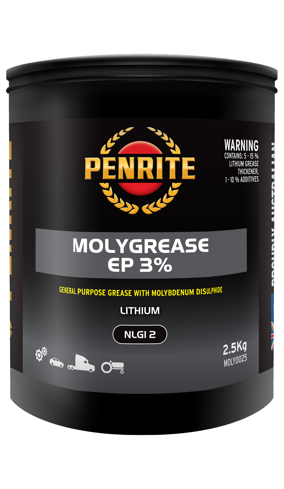 PENRITE Moly Grease Ep 3%