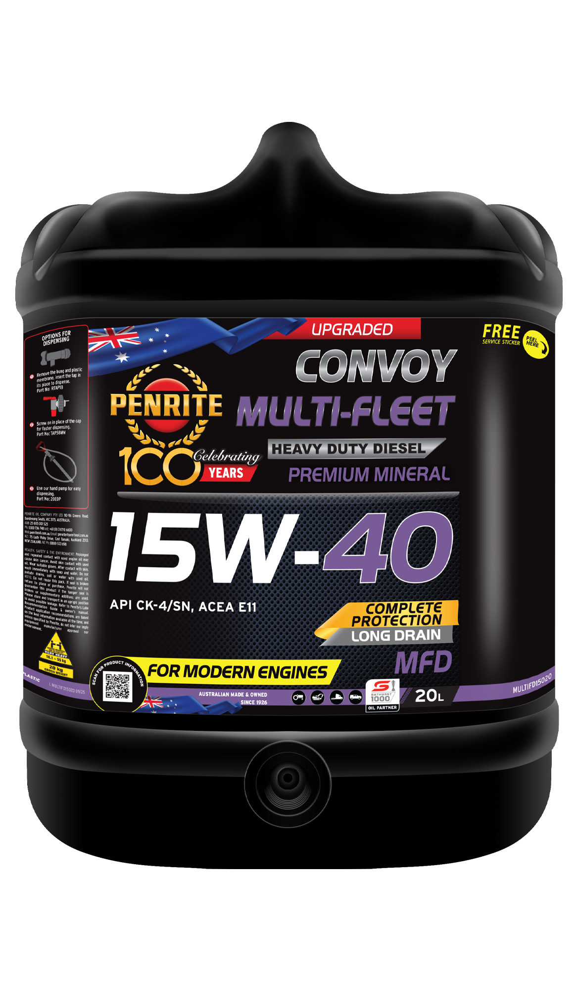 PENRITE Convoy Multi-Fleet 15W-40