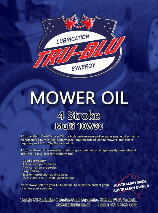 Tru Blu SL/CF 10W/30 4 Stroke Mower Oil