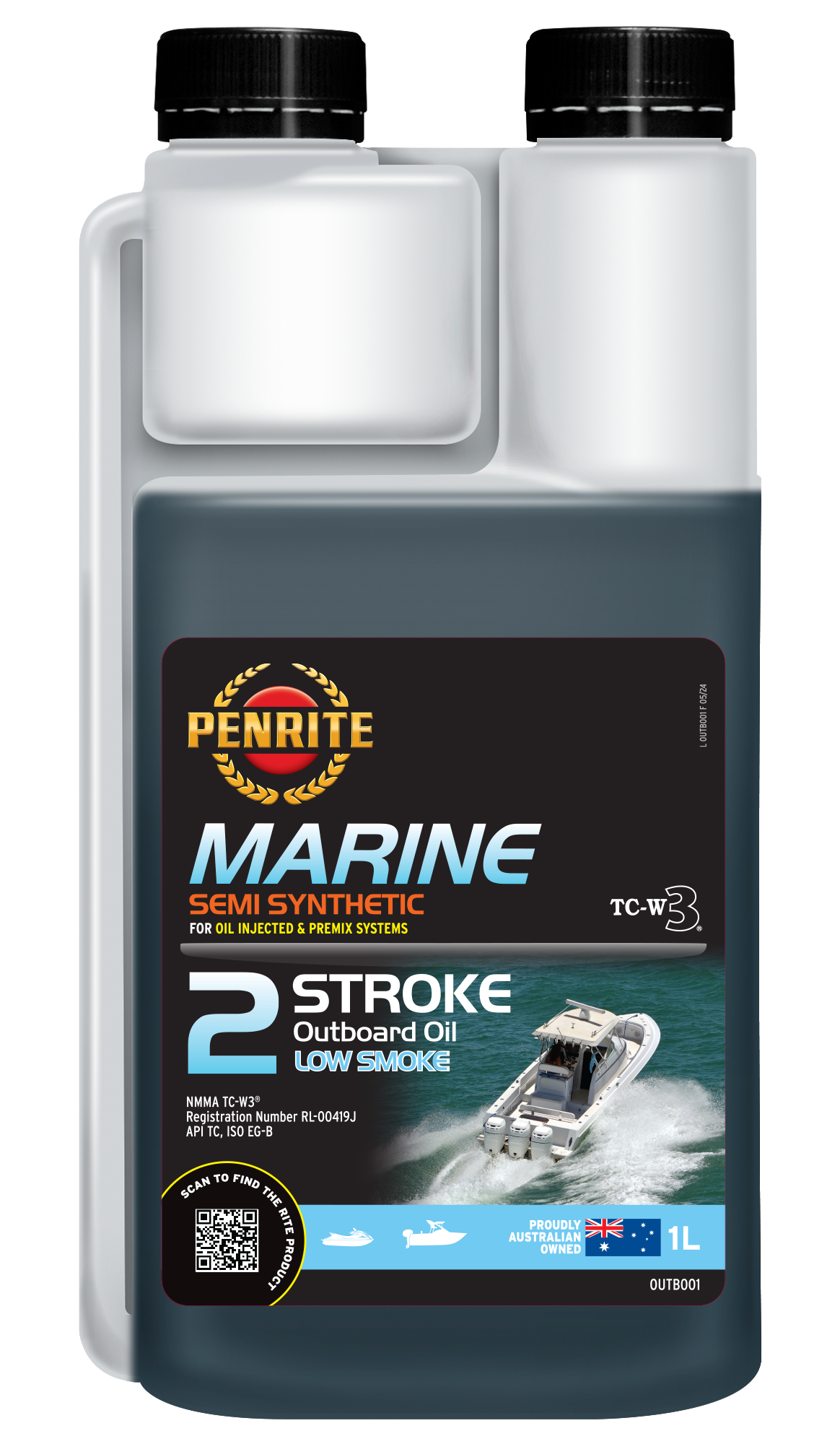 PENRITE Marine Outboard 2 Stroke Semi
