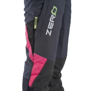 Clogger Zero Gen2 Light and Cool Women's Arborist Chainsaw Pants - Pink Flash Limited Edition Standard Leg, Size Medium