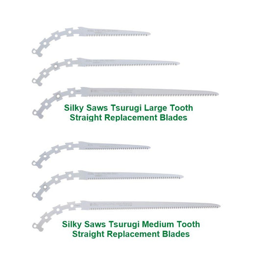 Silky Saws Tsurugi Straight Medium Tooth Replacement Blade