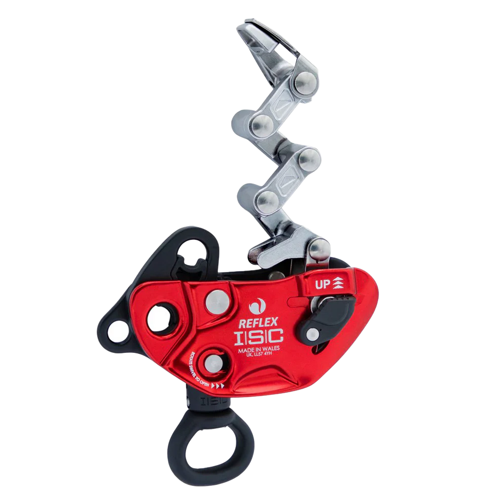 ISC Reflex Mechanical Hitch | SRT & MRT Mid-Line Attachable Device Red, Black MH285