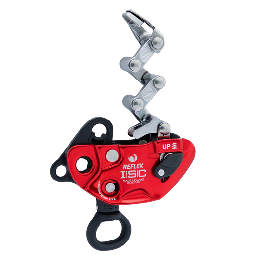 ISC Reflex Mechanical Hitch | SRT & MRT Mid-Line Attachable Device Red, Black MH285