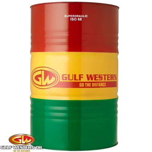 GULF WESTERN SUPERDRAULIC ISO 68 205L