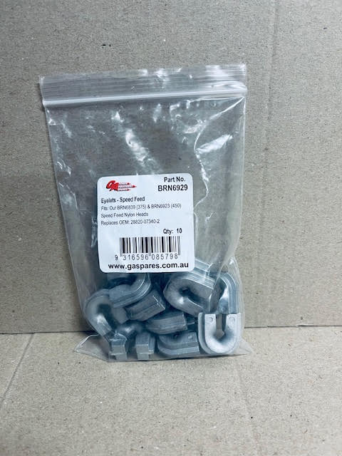 GA SPARES SPEED FEED RAPID FEED TRIMMER HEAD EYELET SUITS BRN6839 BRN6923 & BRN6938 PACK QTY OF 10