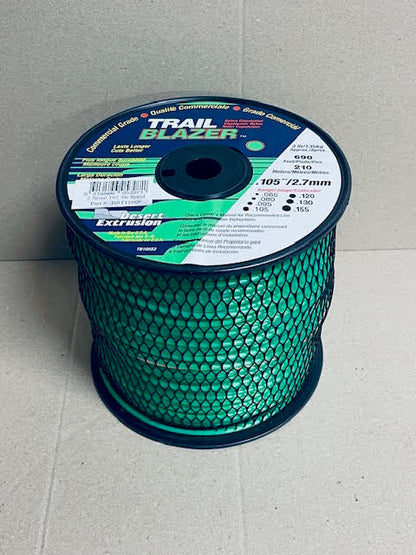TRAIL BLAZER BRUSHCUTTER ROUND TRIMMER LINE .105" / 2.70MM SPOOL LENGTH 210M WEIGHT 1.35KG BRT1396P