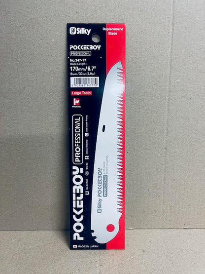 Silky Saw Pocket Boy 170mm Large Tooth Replacement Blade - 347-17