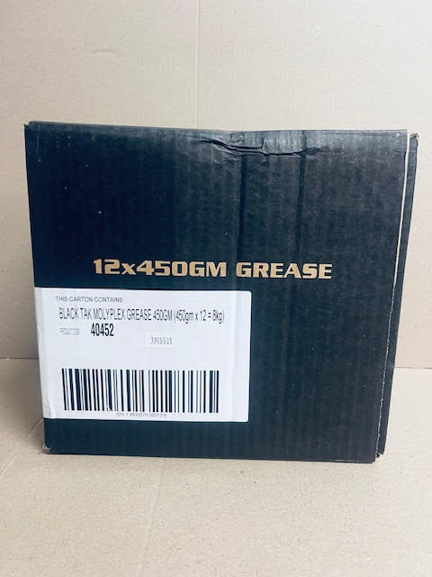 GULF WESTERN Black Tak Grease 450g BOX of 12
