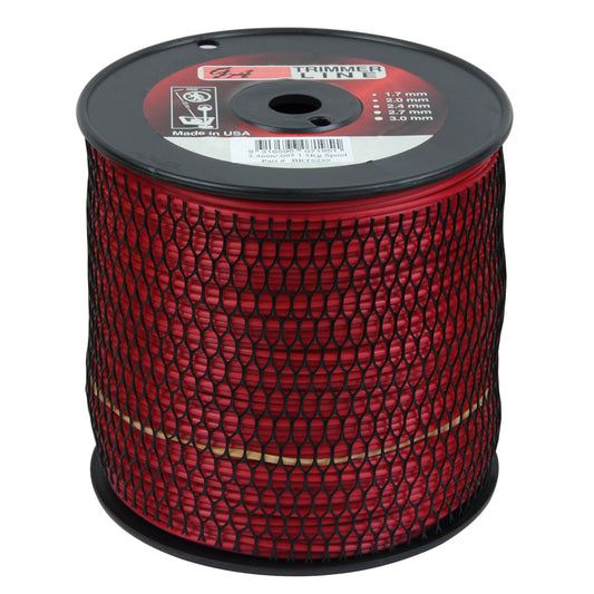 PRO FIT BRUSHCUTTER ROUND TRIMMER LINE RED  .095" / 2.50MM SPOOL  LENGTH 288M