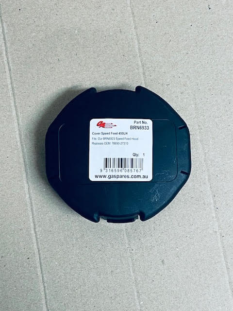 GA SPARES SPEED FEED 475 COVER (BLANK) LARGE  SUITS BRN6923, 450 RAPID FEED NYLON HEAD