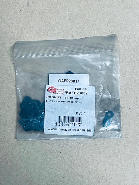 PROKUT 3/8" Std Pitch x .050", .058" And .063" Gauge Tie Strap Suits 40F, 40S, 43F, 43FK, 43S, 48F, 48FK And 48S Chains - (Pack of 25)