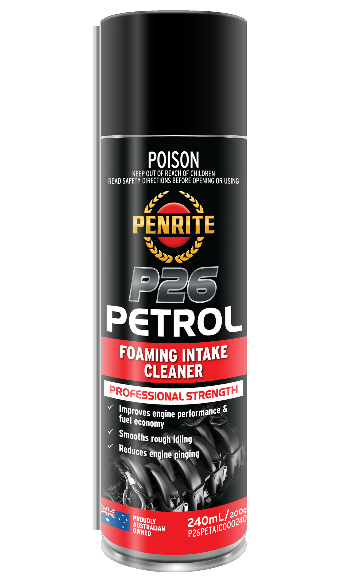 PENRITE P26 Petrol Foamng Intake Clean