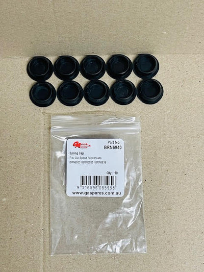 GA SPARES SPEED FEED RAPID FEED TRIMMER HEAD PLASTIC CAP SPRING CAP SUITS BRN6923 BRN6938 & BRN6839 RAPID FEED HEADS SOLD AS PACK OF 10