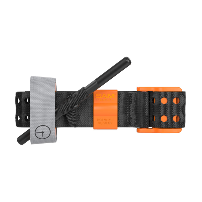STEIN SAM XT Tourniquet - Orange with VAULT TQ Tourniquet Holster / SS-601XT600ORT